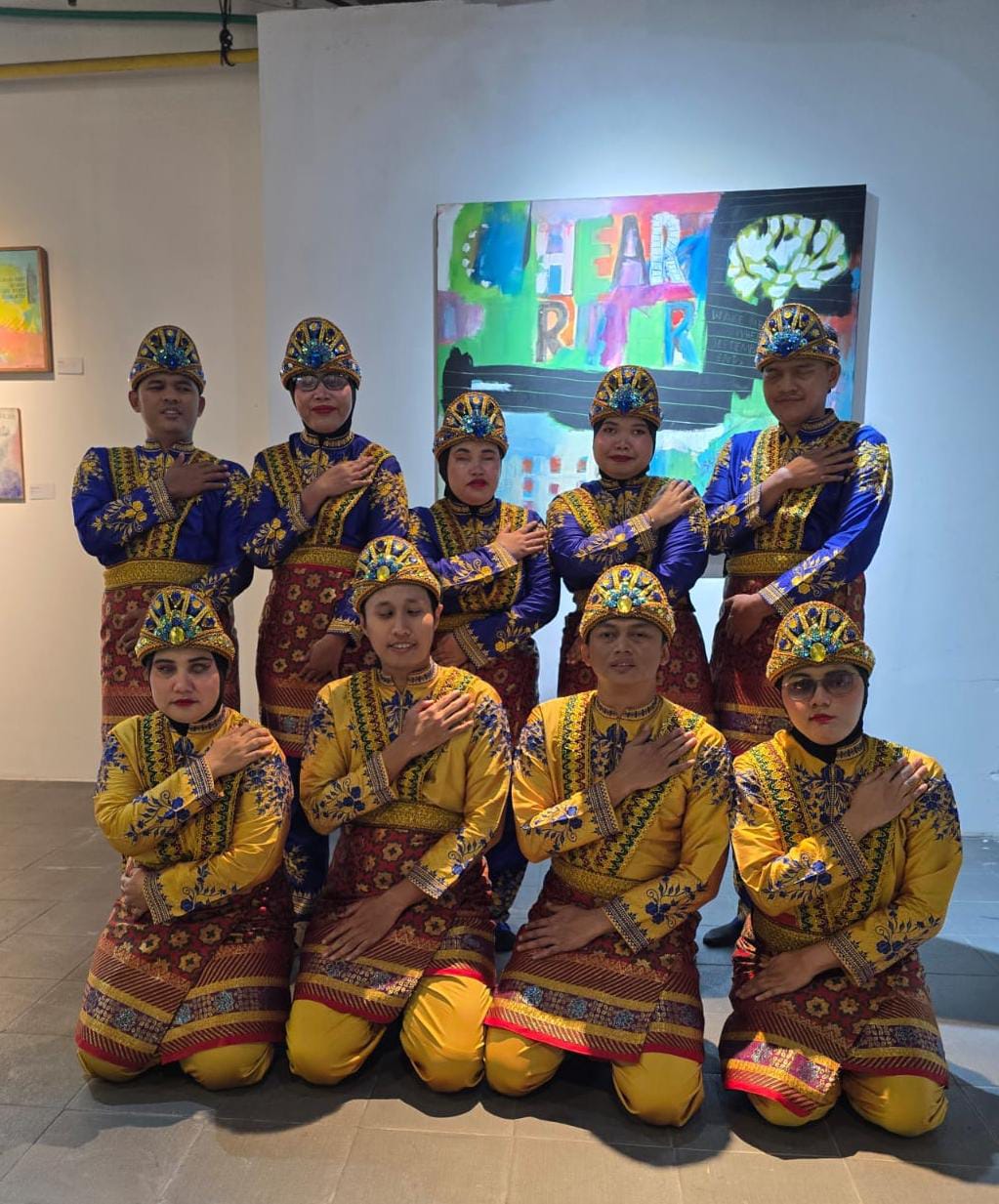 Penampil Tari Saman Pelita Monas